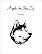Angels In The Sky Concert Band sheet music cover